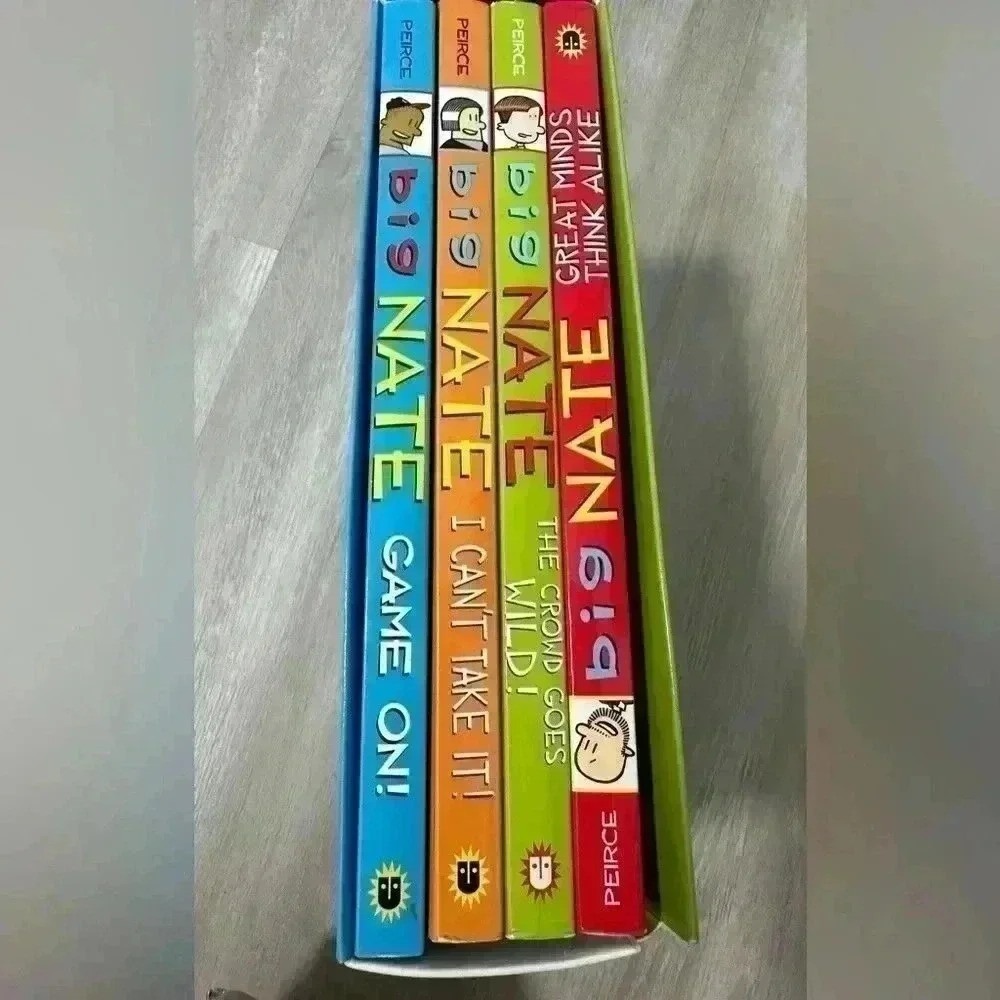 Big Nate Lincoln Peirce Complete Set 4 Paperback Books